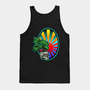 bonsai skull Tank Top